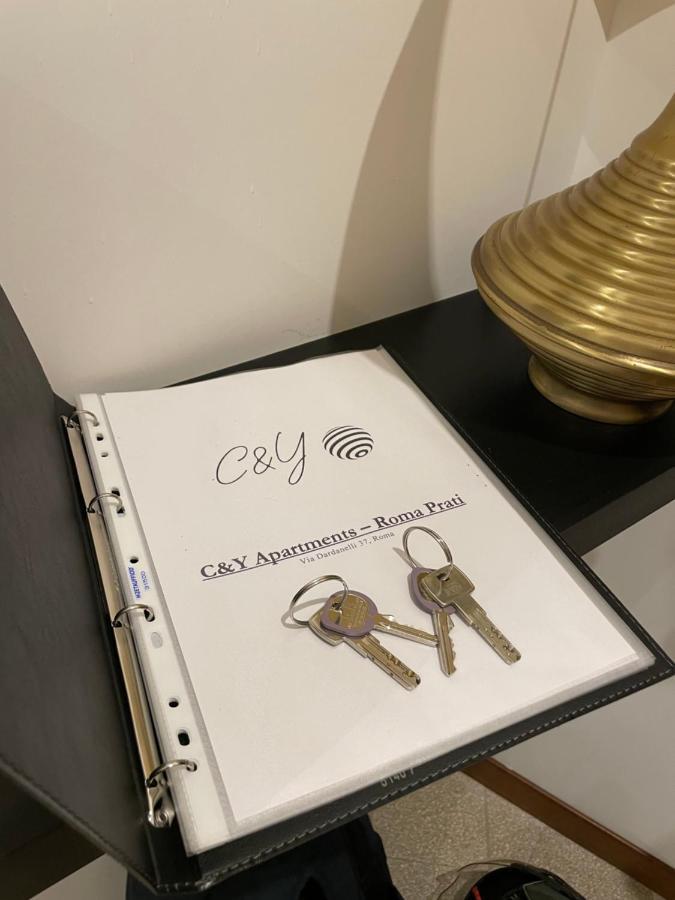 C&Y Apartments - Roma Prati - Luxury Double Studio With Kitchen Luaran gambar